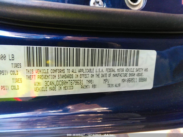 3C4NJDCB0HT679631 Jeep New Compass Limited 4x4