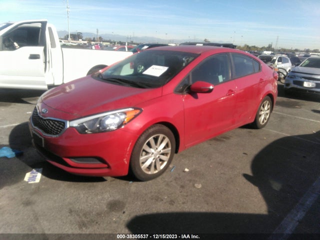 2016 KIA FORTE LX VIN: KNAFX4A63G5503760