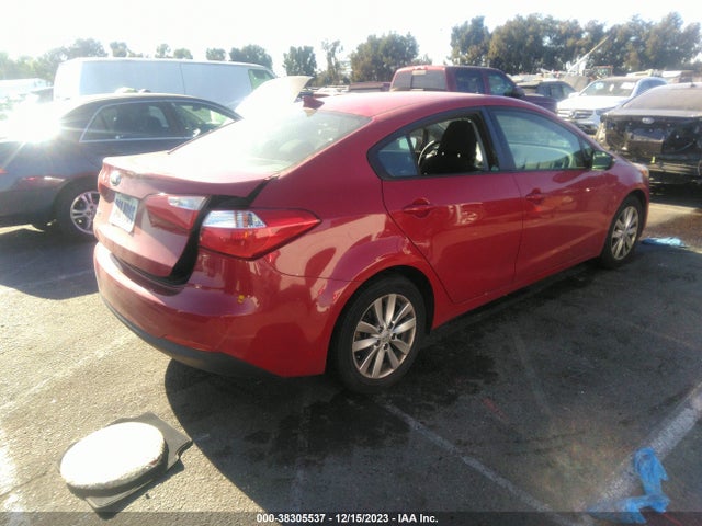 2016 KIA FORTE LX VIN: KNAFX4A63G5503760