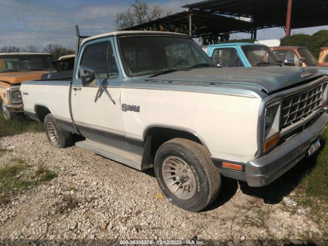 1B7GD14U3DS500525, 1983 Dodge D-series D150 on IAAI