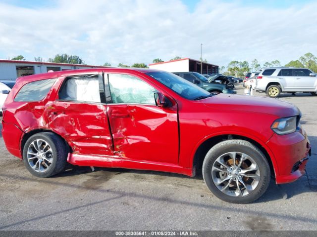 1C4RDJDG4LC308087 Dodge Durango Gt Plus Awd