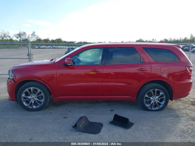 1C4RDJDG4LC308087 Dodge Durango Gt Plus Awd