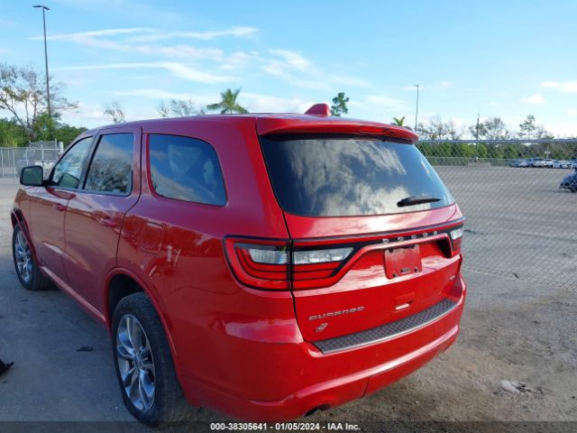 1C4RDJDG4LC308087 Dodge Durango Gt Plus Awd