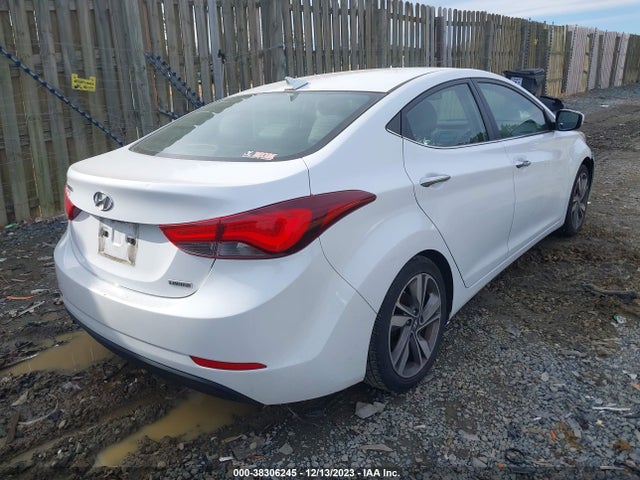 2016 HYUNDAI ELANTRA LIMITED VIN: 5NPDH4AE6GH773516