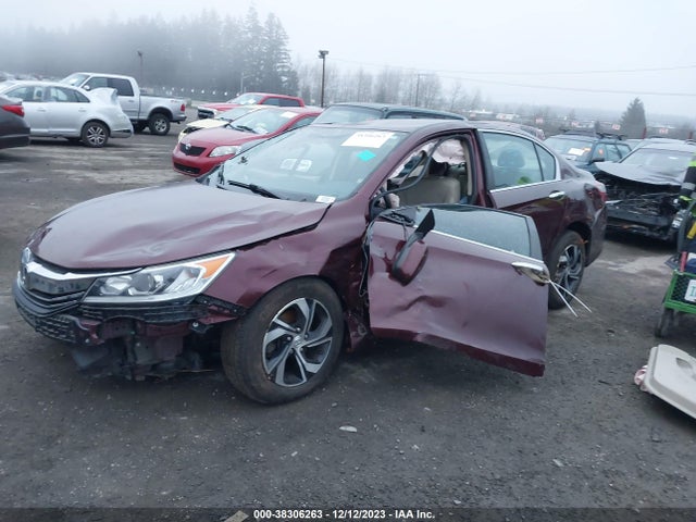 Honda ACCORD LX 2016 1HGCR2F34GA003103 Image 2