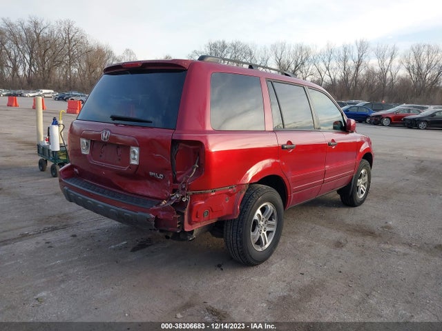 2005 HONDA PILOT EX VIN: 2HKYF18405H544037