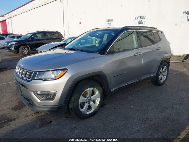 2018 JEEP COMPASS LATITUDE FWD VIN: 3C4NJCBB8JT408611