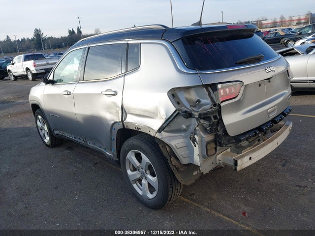 2018 JEEP COMPASS LATITUDE FWD VIN: 3C4NJCBB8JT408611