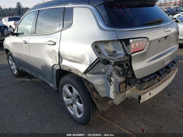 2018 JEEP COMPASS LATITUDE FWD VIN: 3C4NJCBB8JT408611