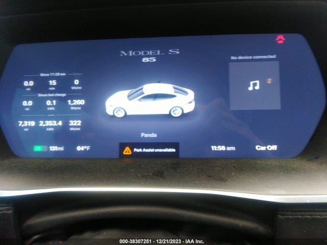 5YJSA1H16EFP60757 Tesla Model S P85