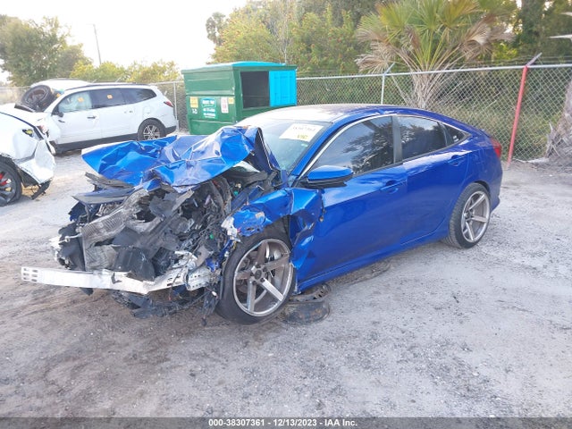 Honda Civic Lx 2018 2HGFC2F59JH584140 Image 2