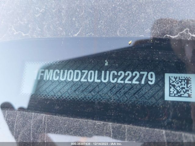 2020 FORD ESCAPE 1FMCU0DZ0LUC22279 Photo 8