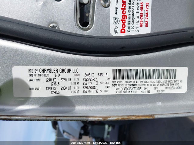 Dodge JOURNEY SE 2014 3C4PDCAB2ET235451 Image 9