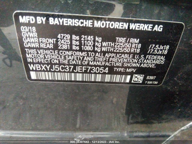 WBXYJ5C37JEF73054 BMW X2 Xdrive28i