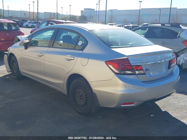 2015 HONDA CIVIC LX VIN: 19XFB2F57FE203714