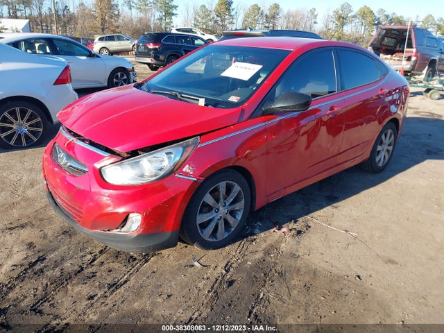 2013 HYUNDAI ACCENT GLS VIN: KMHCU4AE6DU294131