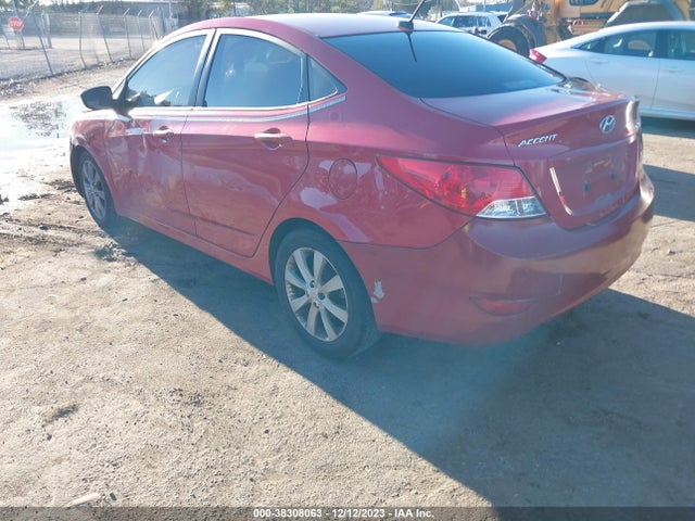 2013 HYUNDAI ACCENT GLS VIN: KMHCU4AE6DU294131