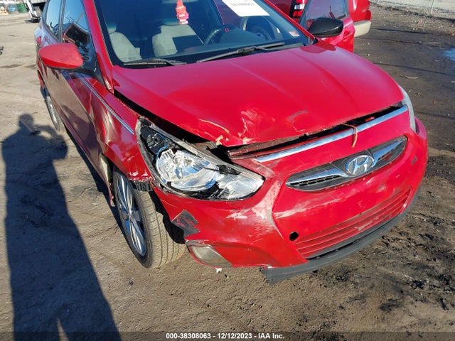 2013 HYUNDAI ACCENT GLS VIN: KMHCU4AE6DU294131