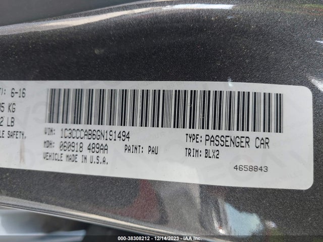 Chrysler 200 Limited Platinum 2016 1C3CCCAB6GN191494 Image 9