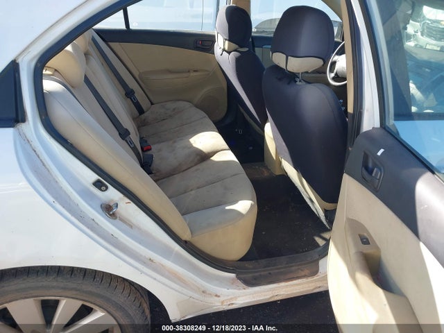 2010 HYUNDAI SONATA GLS VIN: 5NPET4ACXAH658474