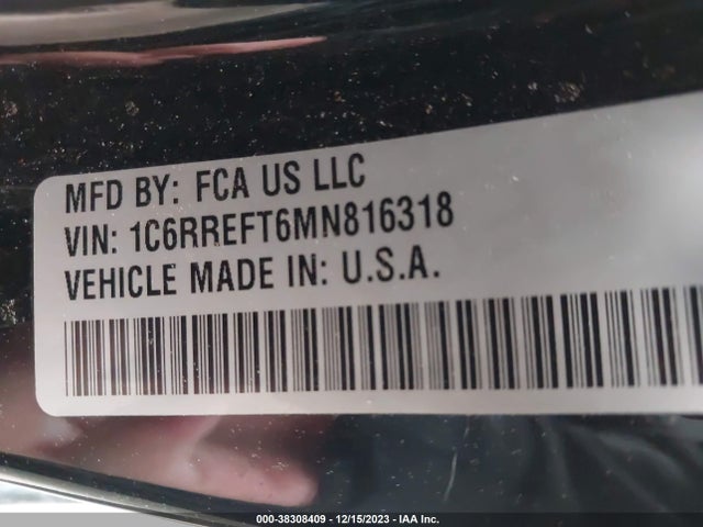 RAM 1500 Lone Star  4x2 5'7 Box 2021 1C6RREFT6MN816318 Image 9