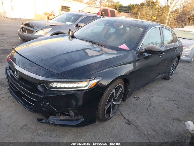 2021 HONDA ACCORD SPORT 2.0T VIN: 1HGCV2F36MA014188