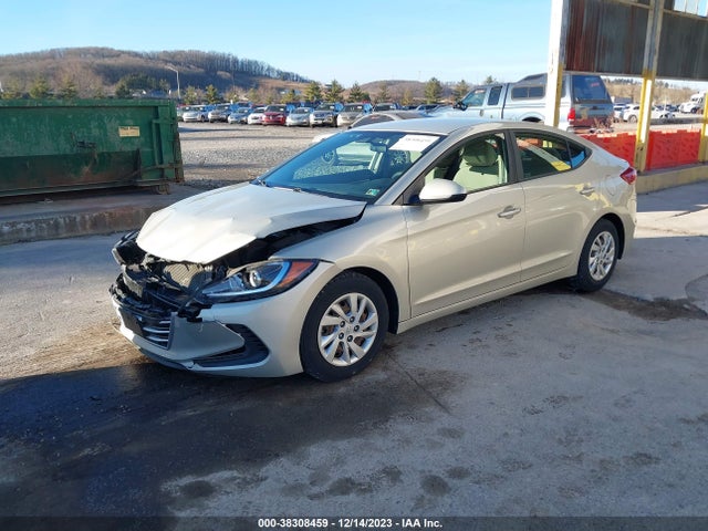2017 HYUNDAI ELANTRA SE VIN: 5NPD74LF4HH065601