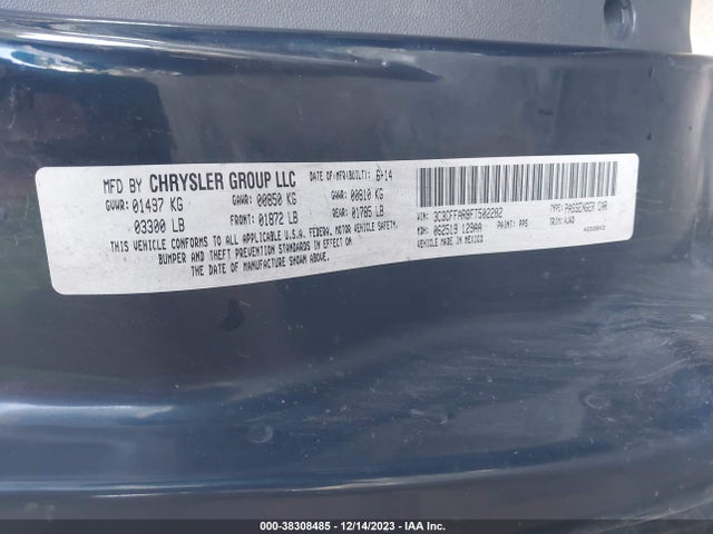 2015 FIAT 500 3C3CFFAR8FT502282 Photo 8