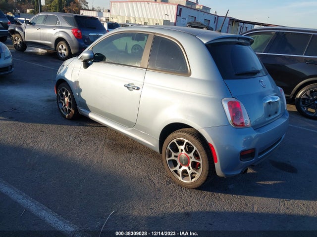 2013 FIAT 500 3C3CFFBRXDT598363 Photo 2