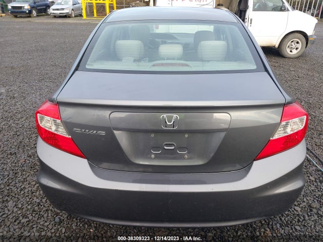 2012 HONDA CIVIC LX VIN: 19XFB2F51CE372476