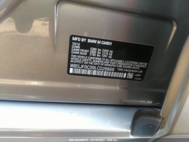 WBSJF0C09LCD28868 BMW M5