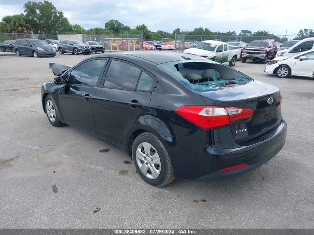 KIA FORTE LX 2015 KNAFK4A6XF5430660 Image 3