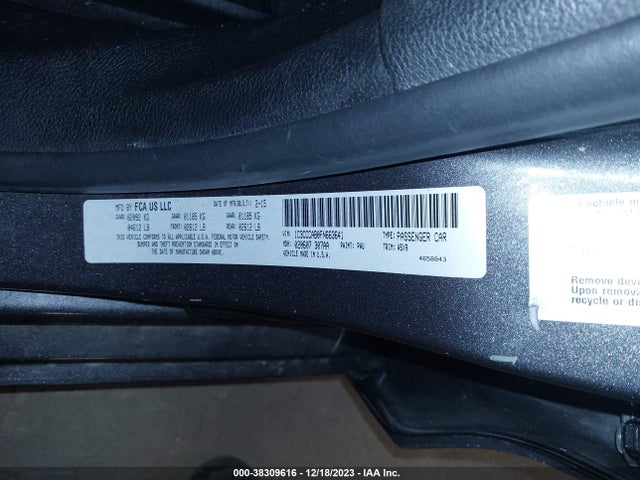 Chrysler 200 Limited 2015 1C3CCCAB0FN663641 Image 9