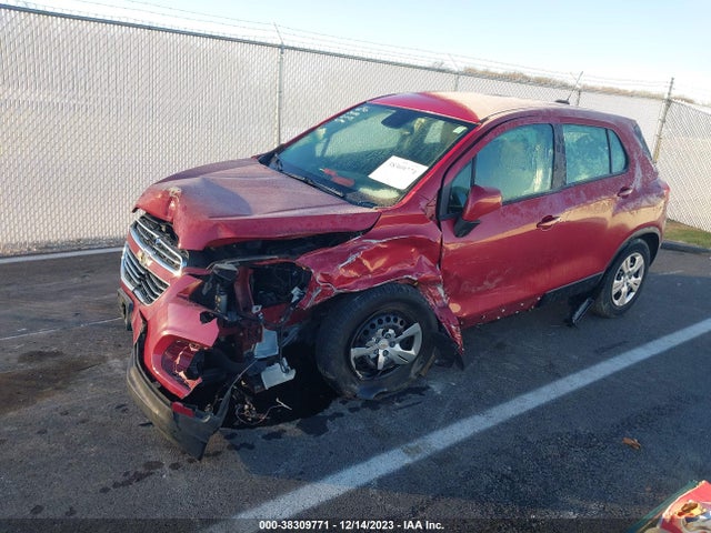 Chevrolet Trax 1ls 2015 KL7CJKSB6FB187338 Image 2