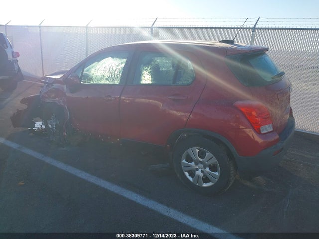 Chevrolet Trax 1ls 2015 KL7CJKSB6FB187338 Image 3