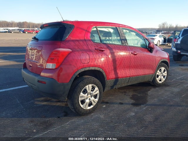 Chevrolet Trax 1ls 2015 KL7CJKSB6FB187338 Image 4