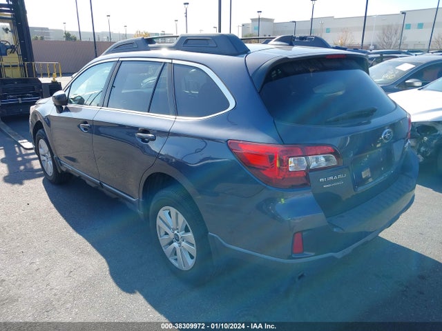 2017 SUBARU OUTBACK 2.5I PREMIUM VIN: 4S4BSACC8H3403860