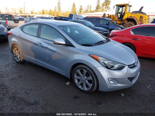 2012 HYUNDAI ELANTRA LIMITED VIN: 5NPDH4AE4CH090093