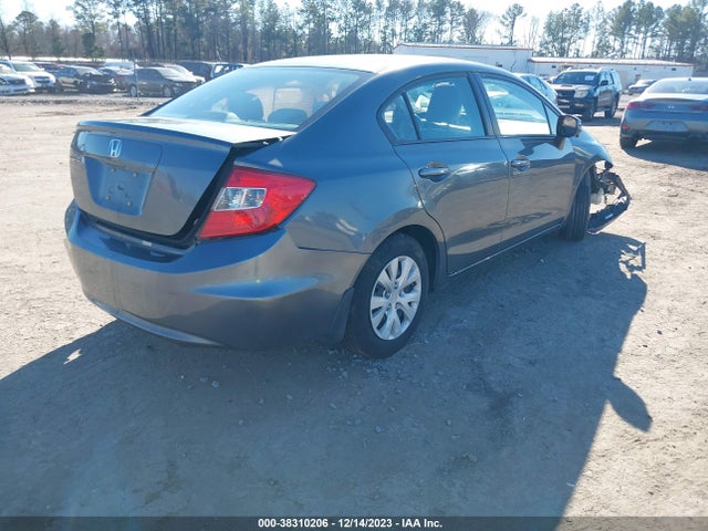 2012 HONDA CIVIC LX VIN: 19XFB2F5XCE388529