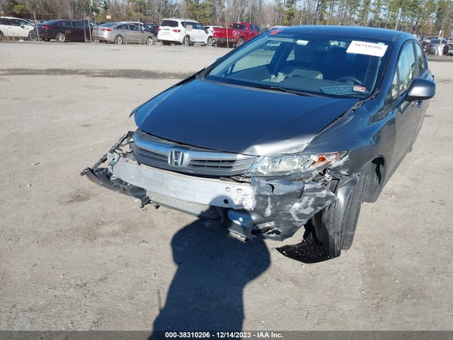 2012 HONDA CIVIC LX VIN: 19XFB2F5XCE388529
