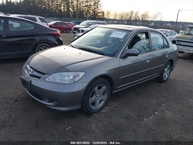 2004 HONDA CIVIC EX VIN: 2HGES26744H543192