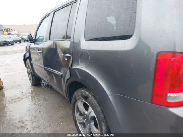 5FNYF4H36FB014356 Honda PILOT SE