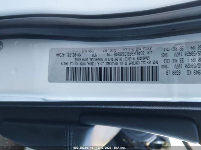 2020 JEEP GRAND CHEROKEE 1C4RJFBG9LC126846 Photo 8