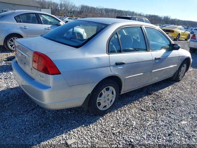 2001 HONDA CIVIC LX VIN: 1HGES16541L046313