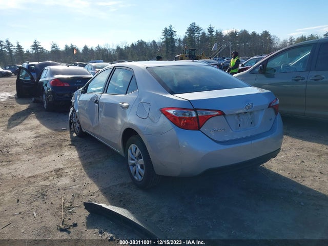 2016 TOYOTA COROLLA LE VIN: 2T1BURHE0GC729147