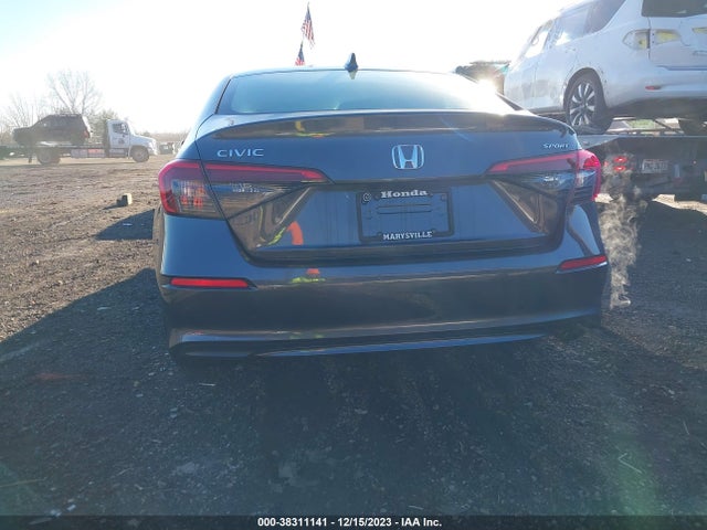 2022 HONDA CIVIC SPORT VIN: 2HGFE2F51NH550208