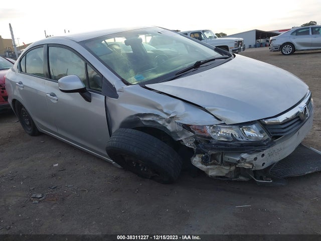 2012 HONDA CIVIC LX VIN: 19XFB2F52CE305417