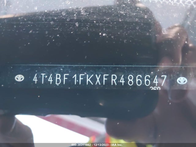 Toyota 2ar-fe 2015 4T4BF1FKXFR486647 Image 26