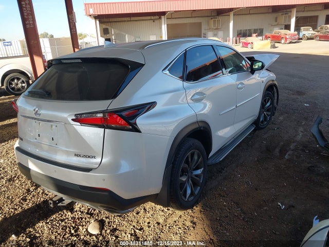 2015 LEXUS NX 200T F SPORT VIN: JTJYARBZ6F2012597