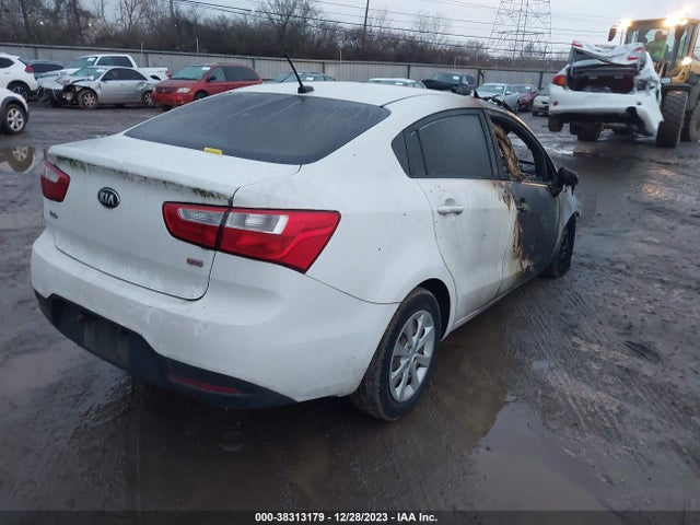 KIA RIO LX 2014 KNADM4A3XE6324290 Image 4